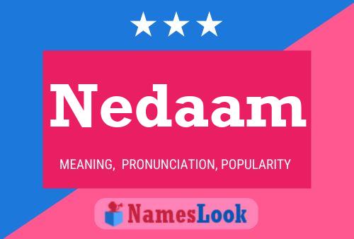 Nedaam 名字海报