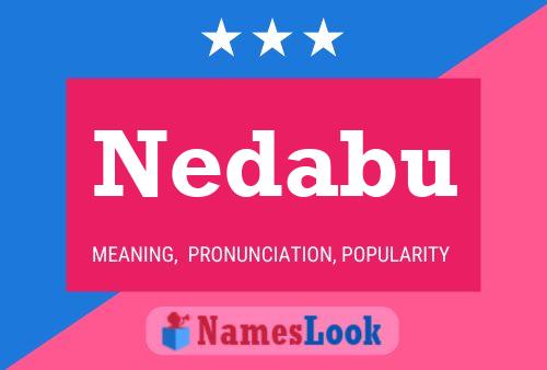 Nedabu 名字海报