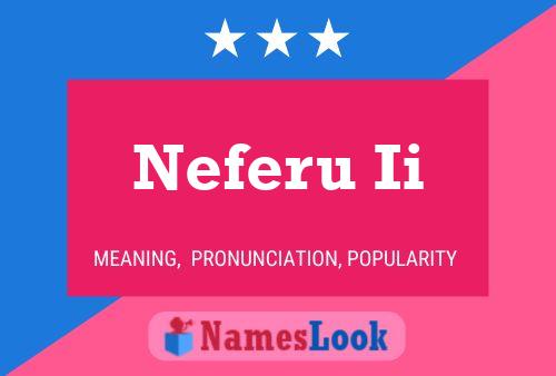 Neferu Ii 名字海报