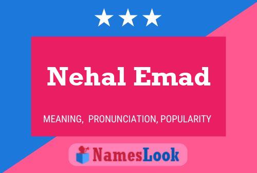 Nehal Emad 名字海报