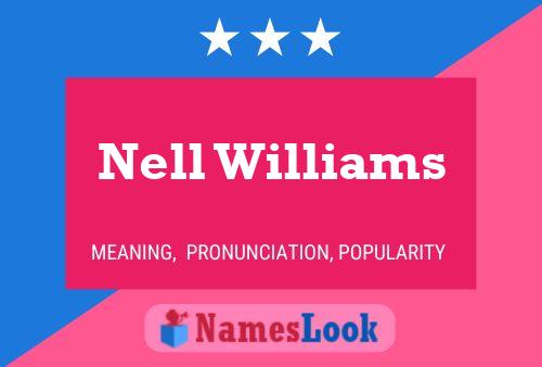 Nell Williams 名字海报