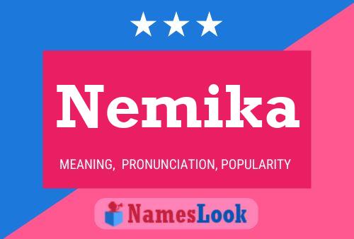 Nemika 名字海报