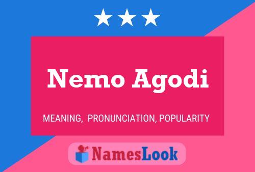 Nemo Agodi 名字海报