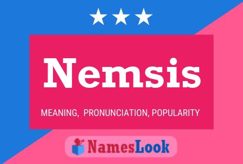 Nemsis 名字海报