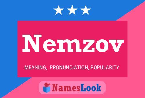 Nemzov 名字海报