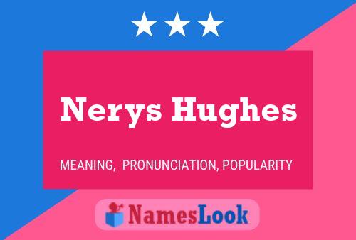 Nerys Hughes 名字海报