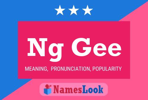 Ng Gee 名字海报