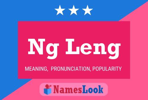 Ng Leng 名字海报