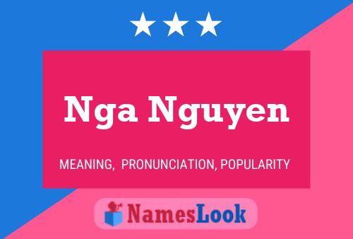 Nga Nguyen 名字海报