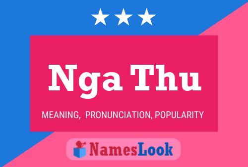 Nga Thu 名字海报