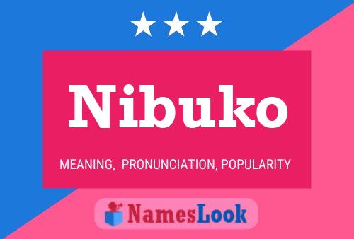 Nibuko 名字海报