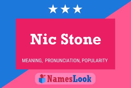 Nic Stone 名字海报