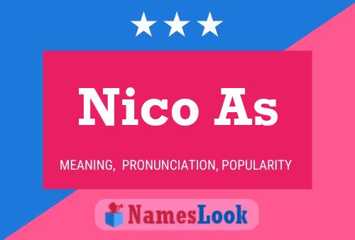 Nico As 名字海报