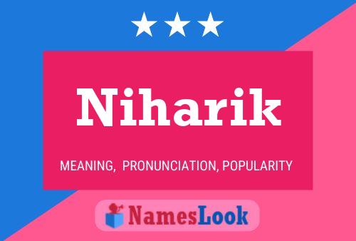 Niharik 名字海报