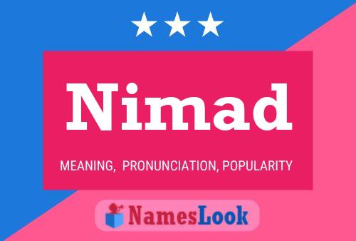 Nimad 名字海报