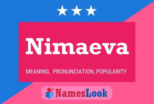 Nimaeva 名字海报