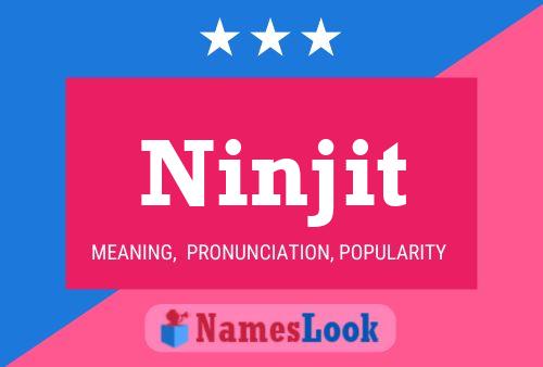 Ninjit 名字海报