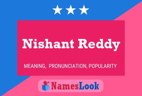 Nishant Reddy 名字海报