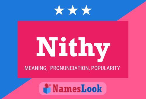 Nithy 名字海报