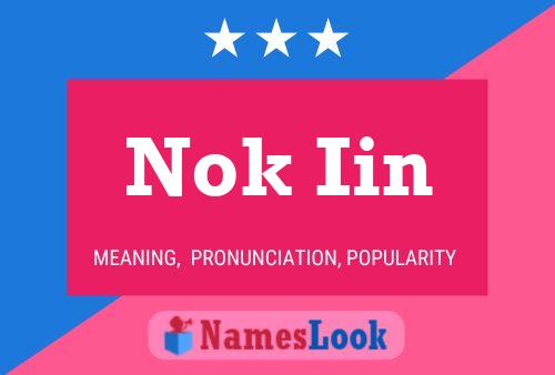 Nok Iin 名字海报