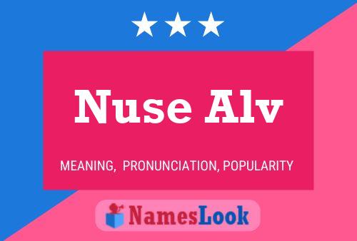 Nuse Alv 名字海报