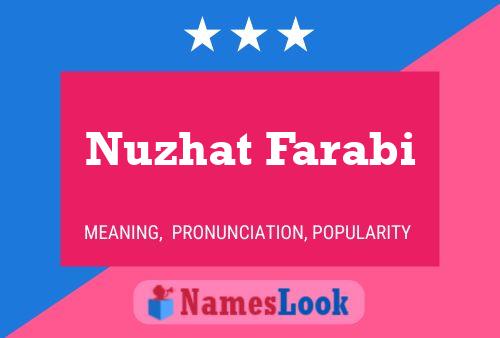 Nuzhat Farabi 名字海报