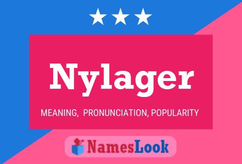 Nylager 名字海报