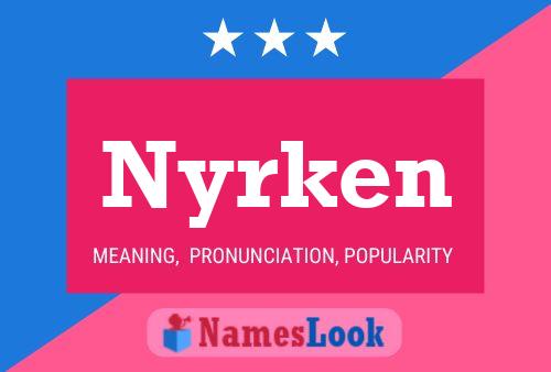 Nyrken 名字海报