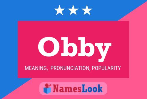 Obby 名字海报