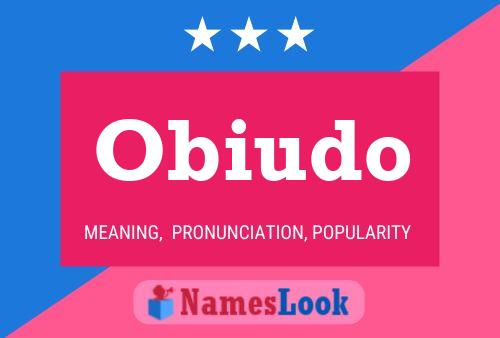 Obiudo 名字海报