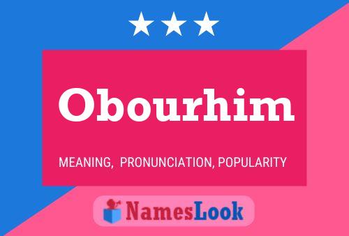 Obourhim 名字海报