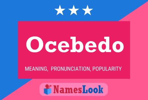 Ocebedo 名字海报