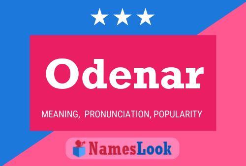 Odenar 名字海报