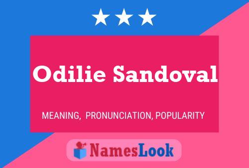 Odilie Sandoval 名字海报