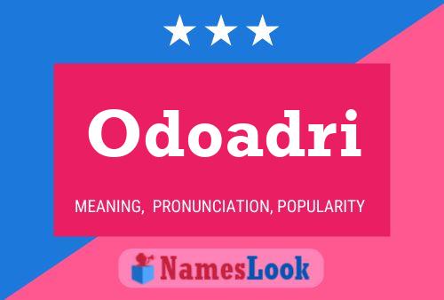 Odoadri 名字海报