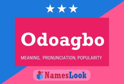 Odoagbo 名字海报