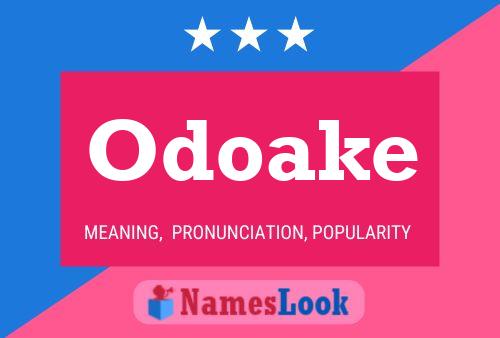 Odoake 名字海报