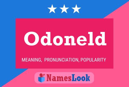 Odoneld 名字海报