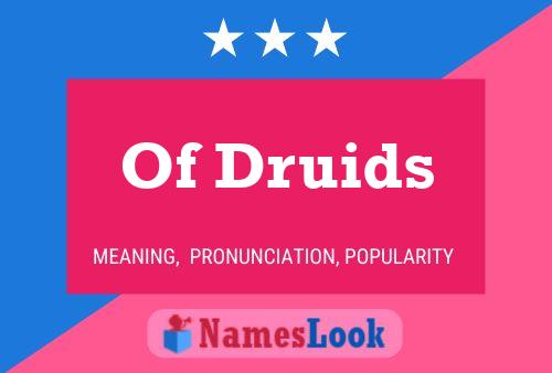 Of Druids 名字海报