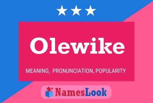 Olewike 名字海报