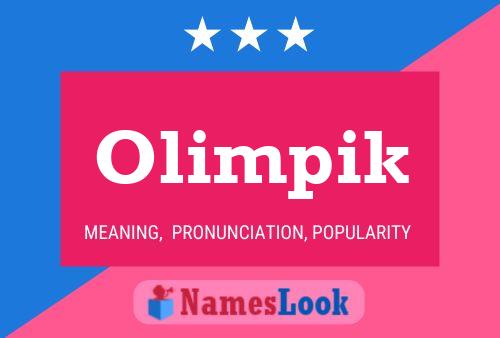 Olimpik 名字海报