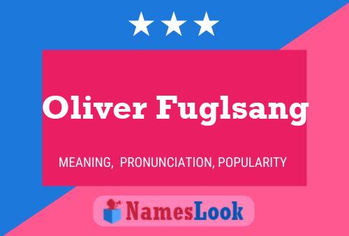 Oliver Fuglsang 名字海报