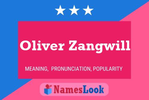 Oliver Zangwill 名字海报