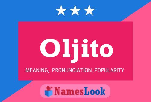 Oljito 名字海报