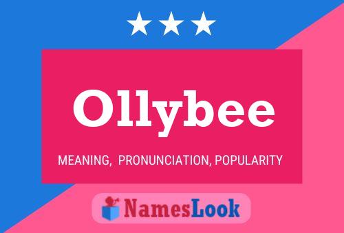 Ollybee 名字海报