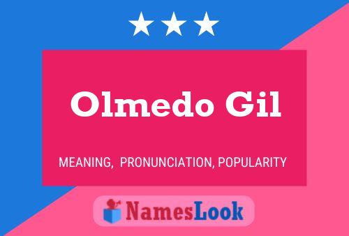 Olmedo Gil 名字海报