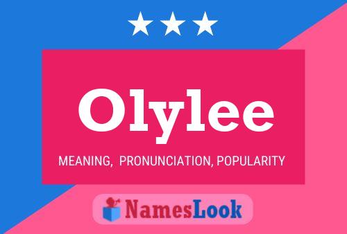 Olylee 名字海报