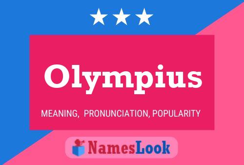 Olympius 名字海报