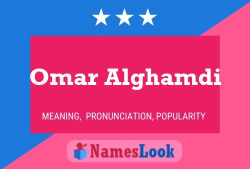 Omar Alghamdi 名字海报