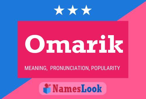 Omarik 名字海报